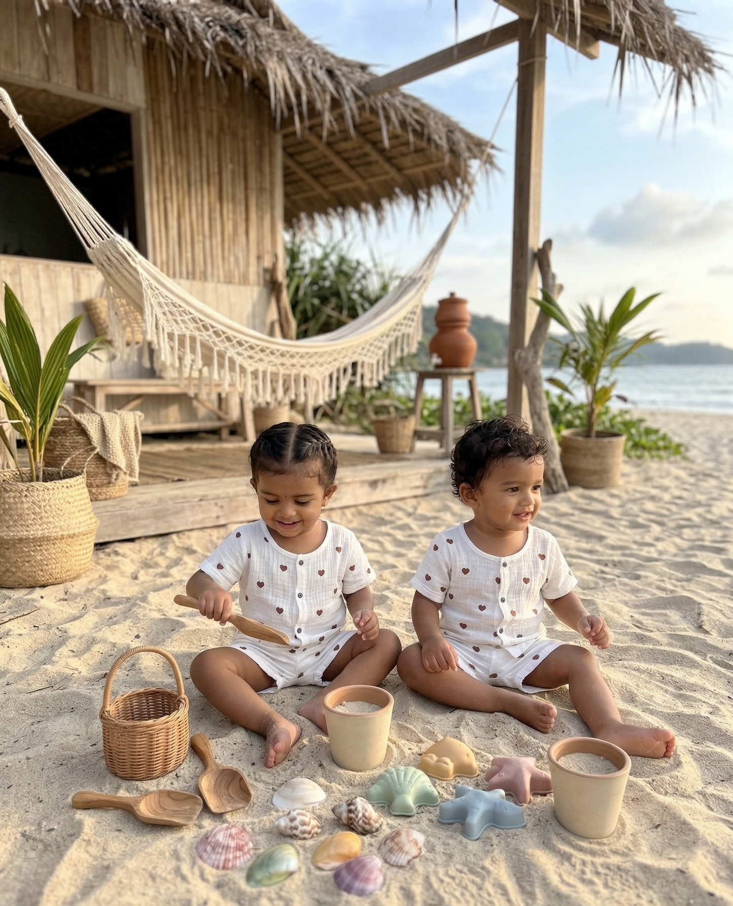 Sweet Heart Muslin Set