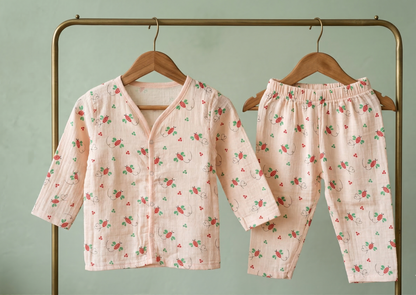 Busy Bee Organic Muslin Cord Set