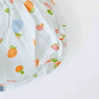 Magic Doodles - Half Sleeve Puff Muslin Cotton Frock with Bow (0m to 5 years) NEW