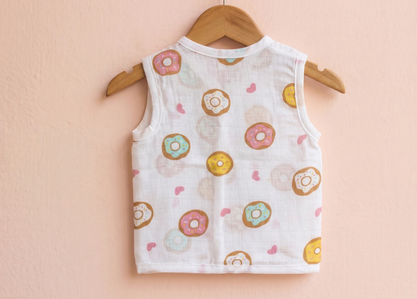 Sweet Donut Muslin Sleeveless Jabla