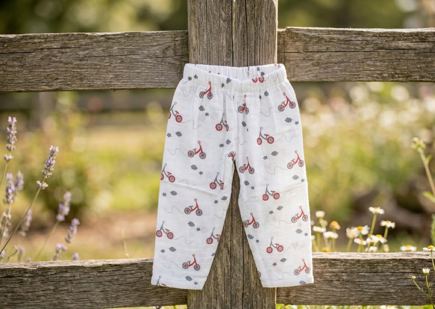 Little Cyclist Organic Muslin Cord Set