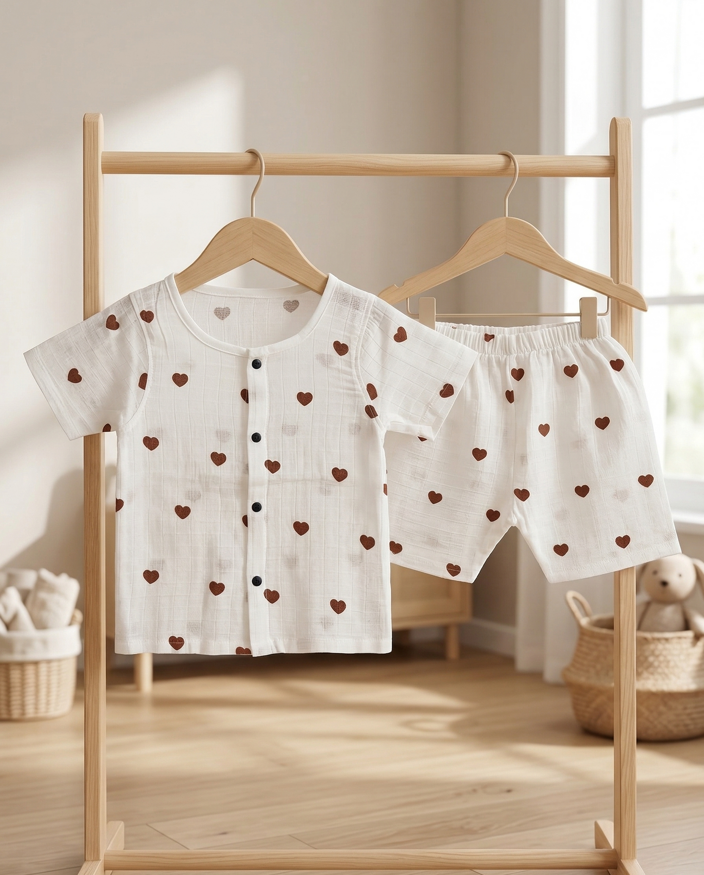 Sweet Heart Muslin Set