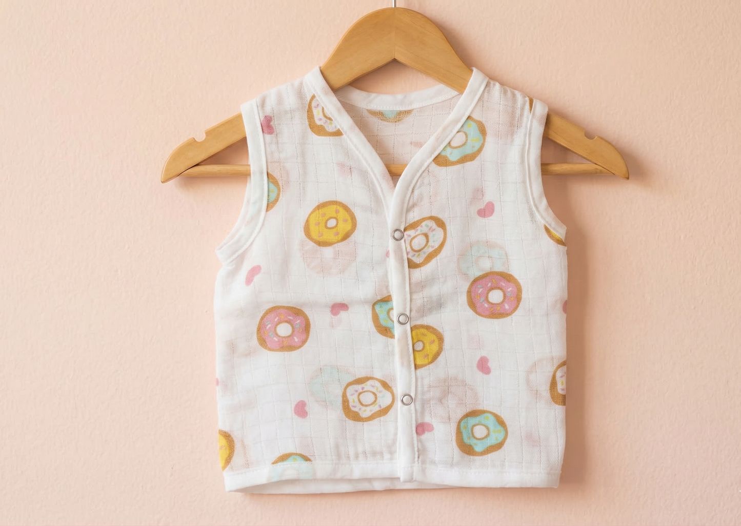Sweet Donut Muslin Sleeveless Jabla
