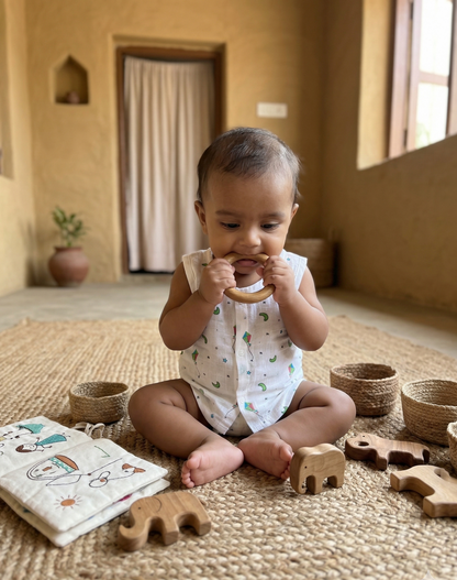 Sky High Muslin Jabla