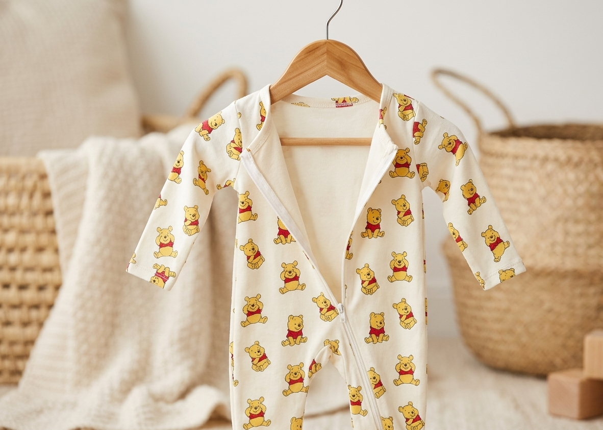 Winnie The Pooh Cotton Sleepy Suit