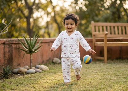 Little Cyclist Organic Muslin Cord Set