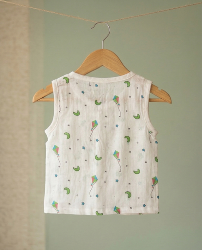 Sky High Muslin Jabla