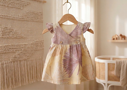 Desert Palm Flutter Dress