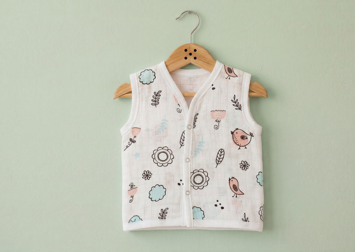 Songbird & Blooms Organic Muslin Jabla