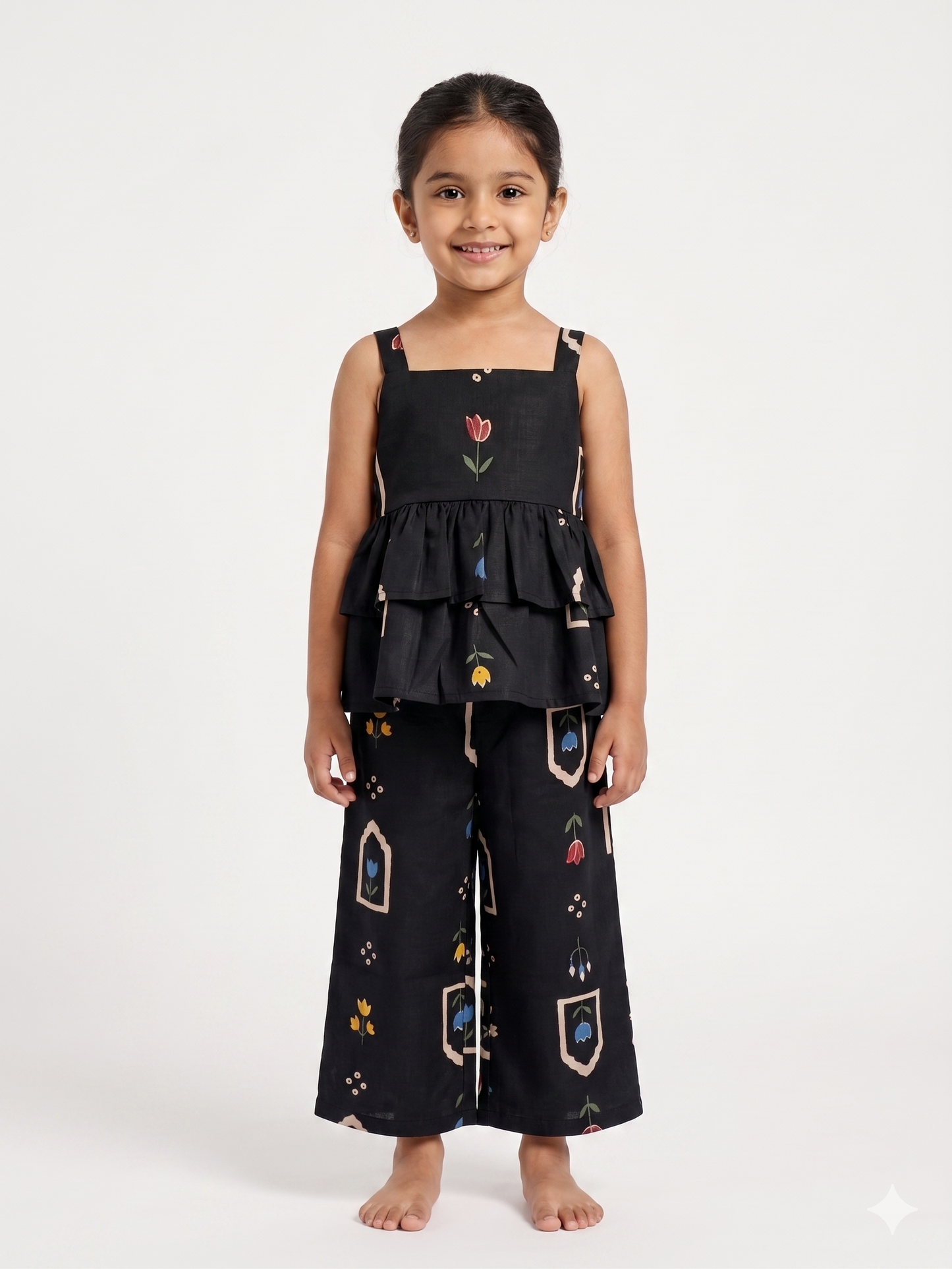 Midnight Jharokha Cotton Co-ord Set