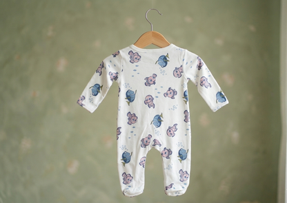 Deep Sea Dreams Cotton Sleepy Suit