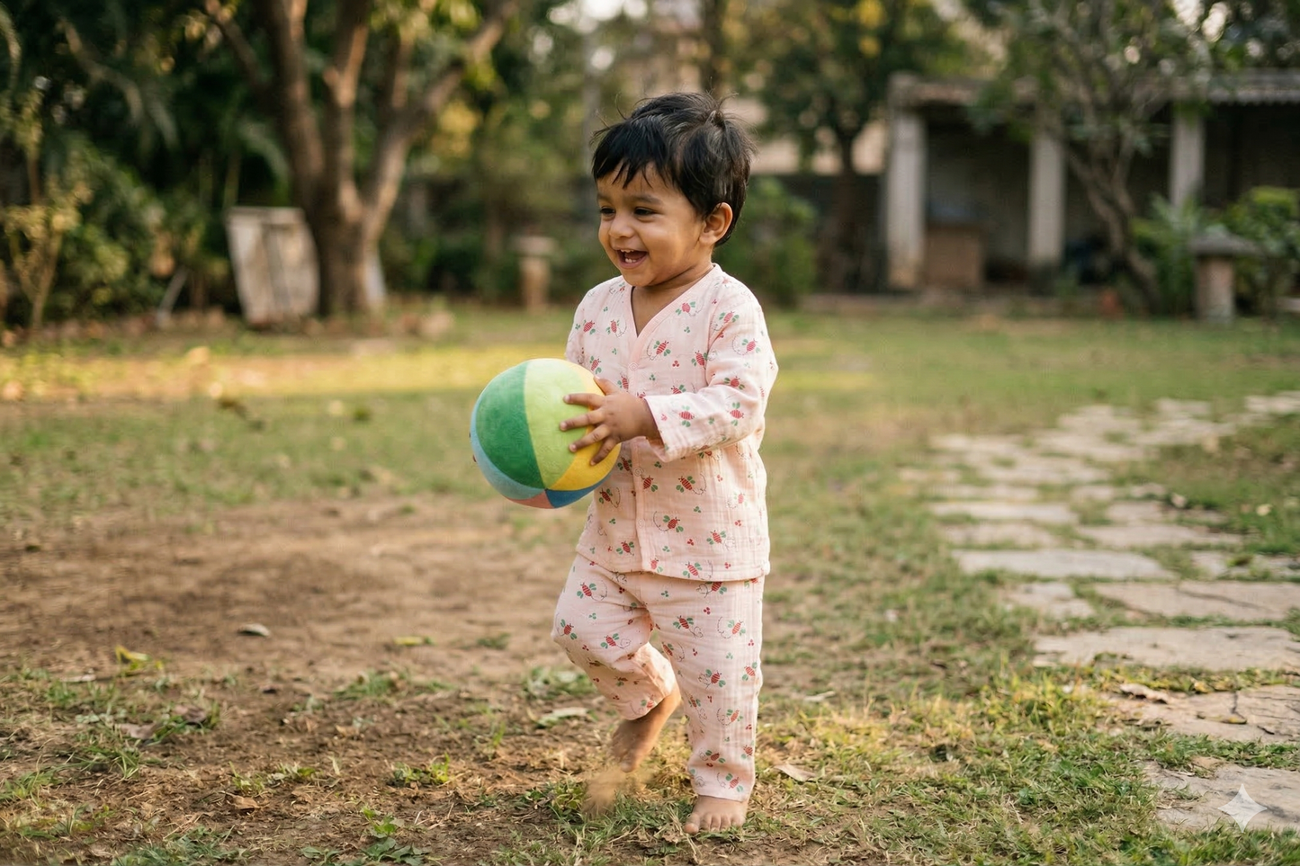 Busy Bee Organic Muslin Cord Set