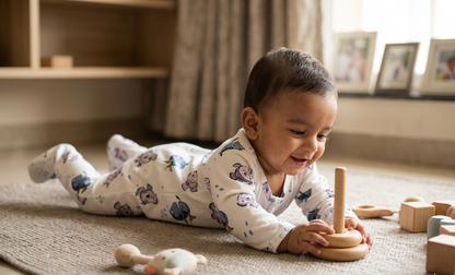 Deep Sea Dreams Cotton Sleepy Suit