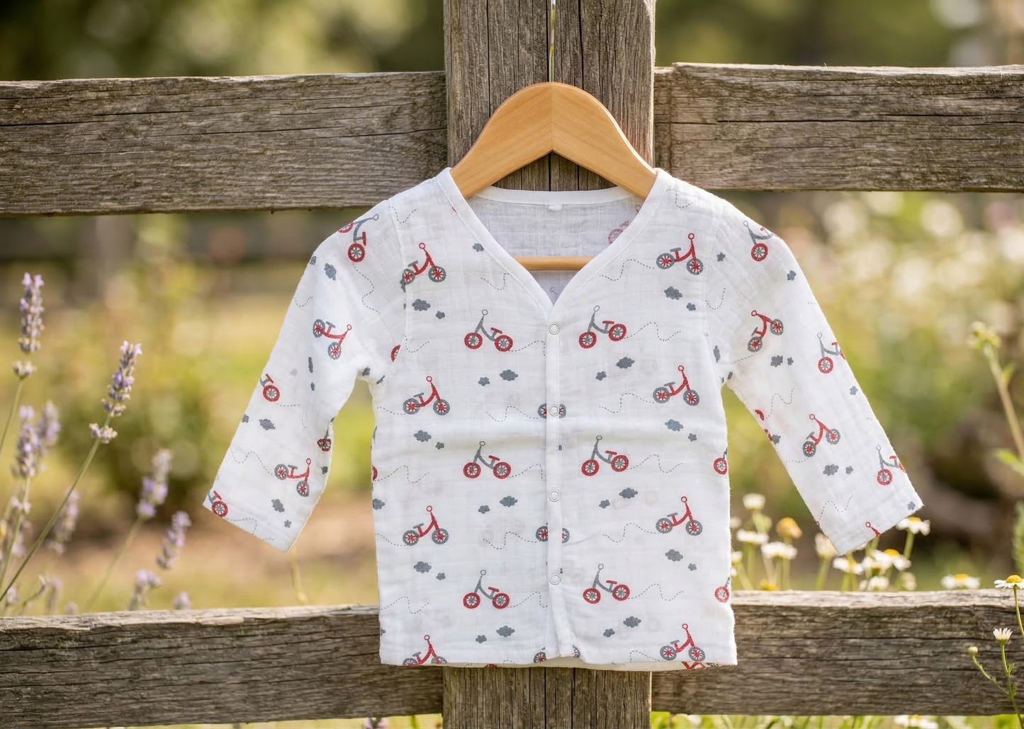 Little Cyclist Organic Muslin Cord Set