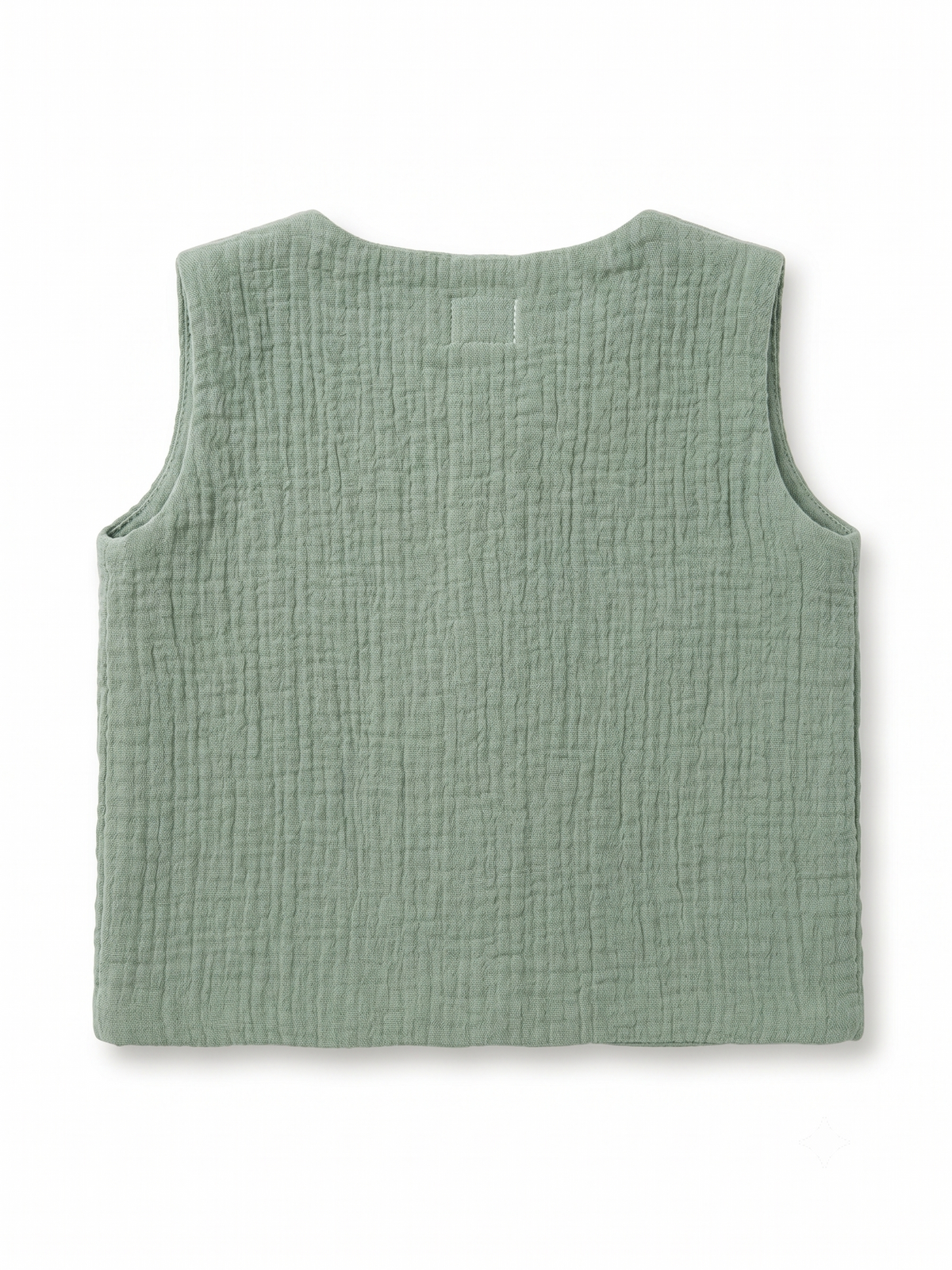 Sage Green Crushed Muslin Jabla