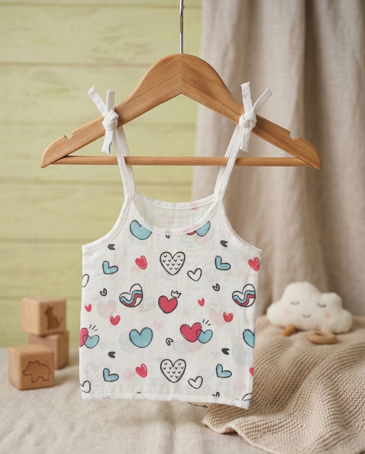 Lovely Hearts Tie-Strap Jabla