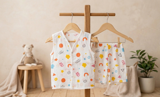 Confetti Dreams Muslin Sun Set