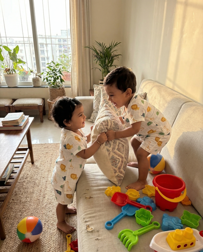 Safari Friends Muslin Set