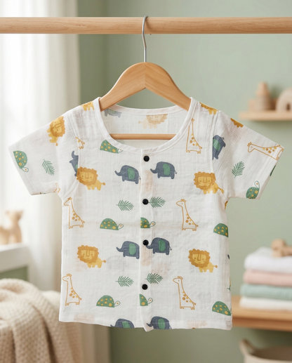 Safari Friends Muslin Set