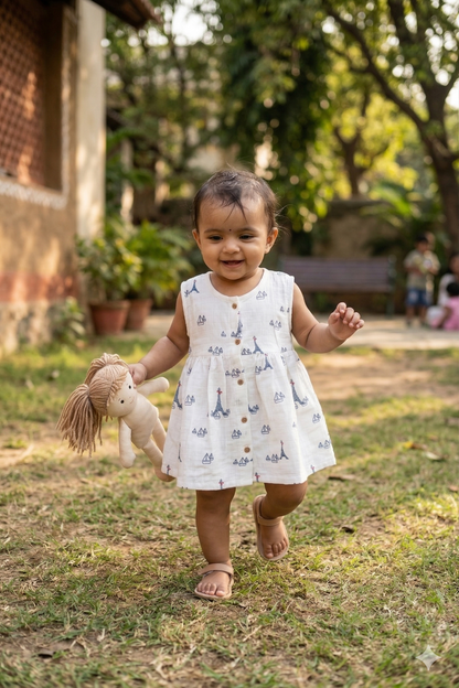 Anchor Bay Muslin Sleeveless Dress