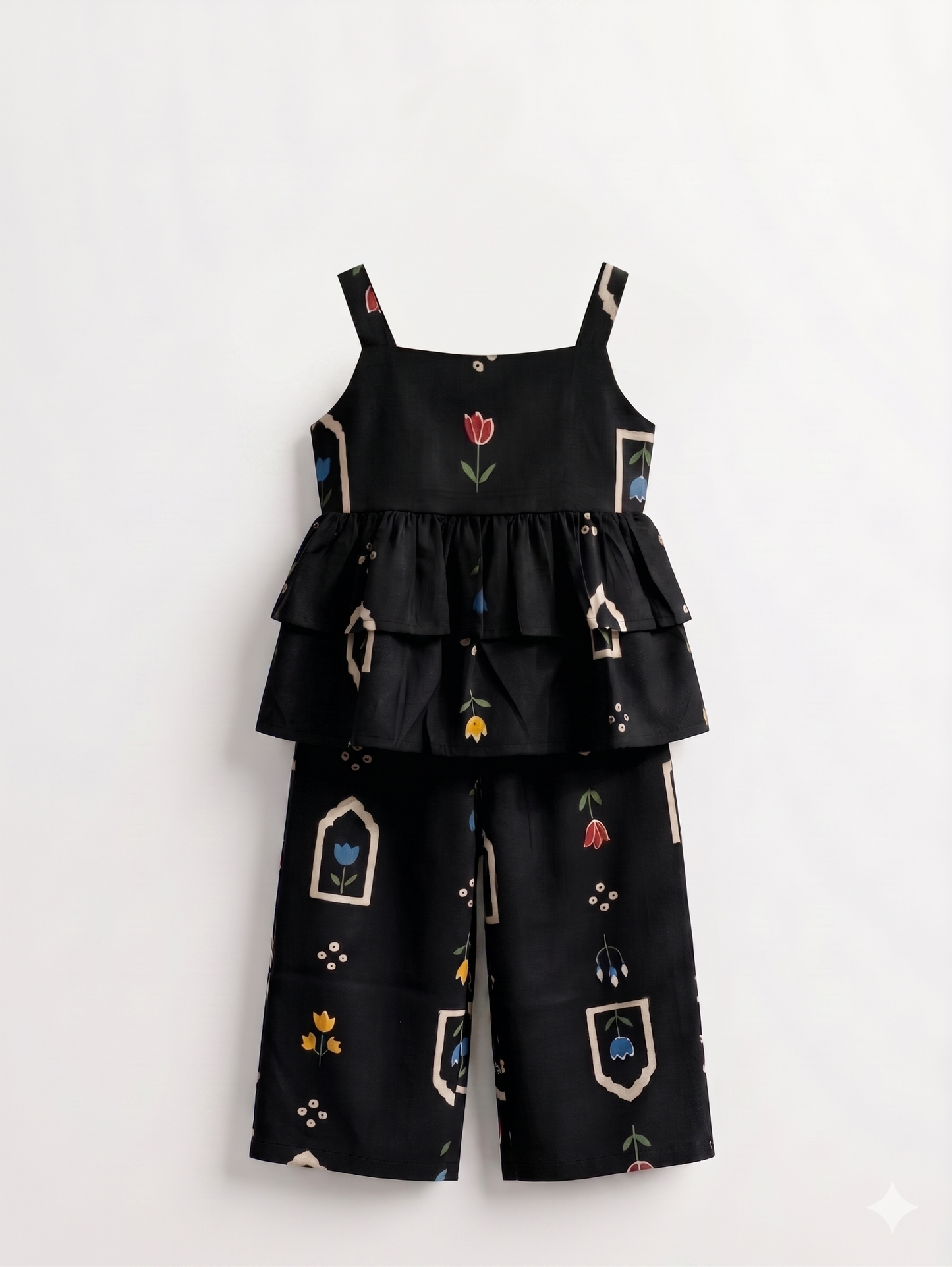 Midnight Jharokha Cotton Co-ord Set