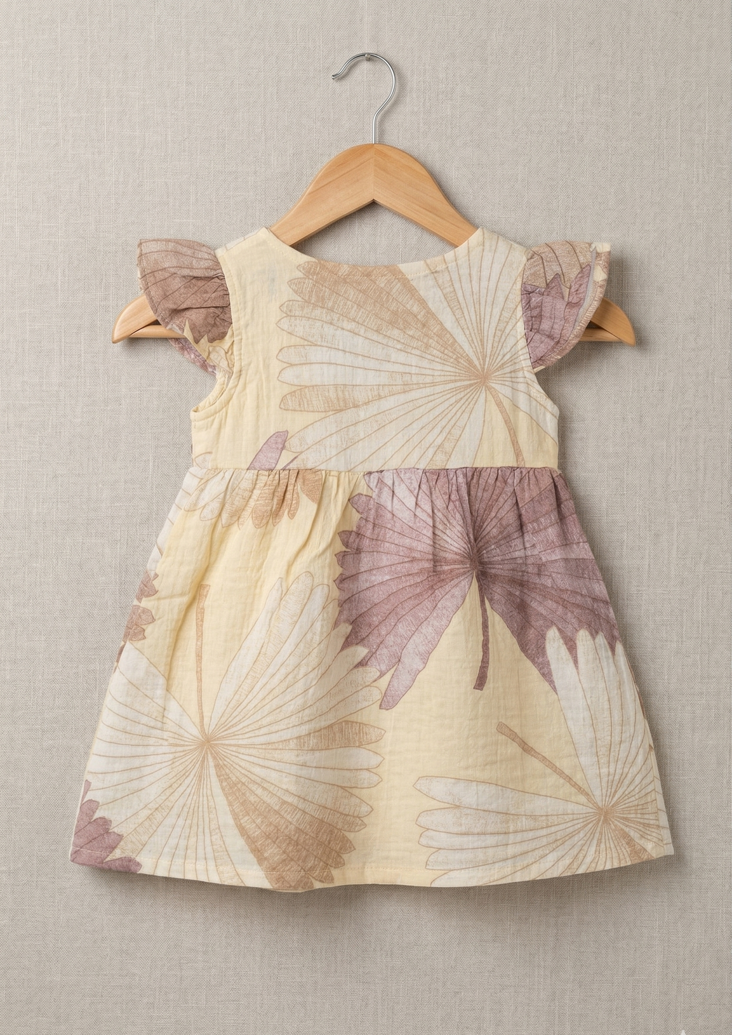 Desert Palm Flutter Dress