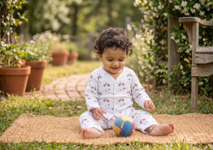 Little Cyclist Organic Muslin Cord Set