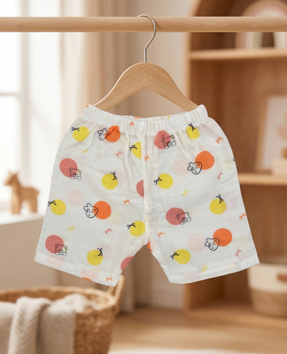 Sunny Bears Muslin Shirt