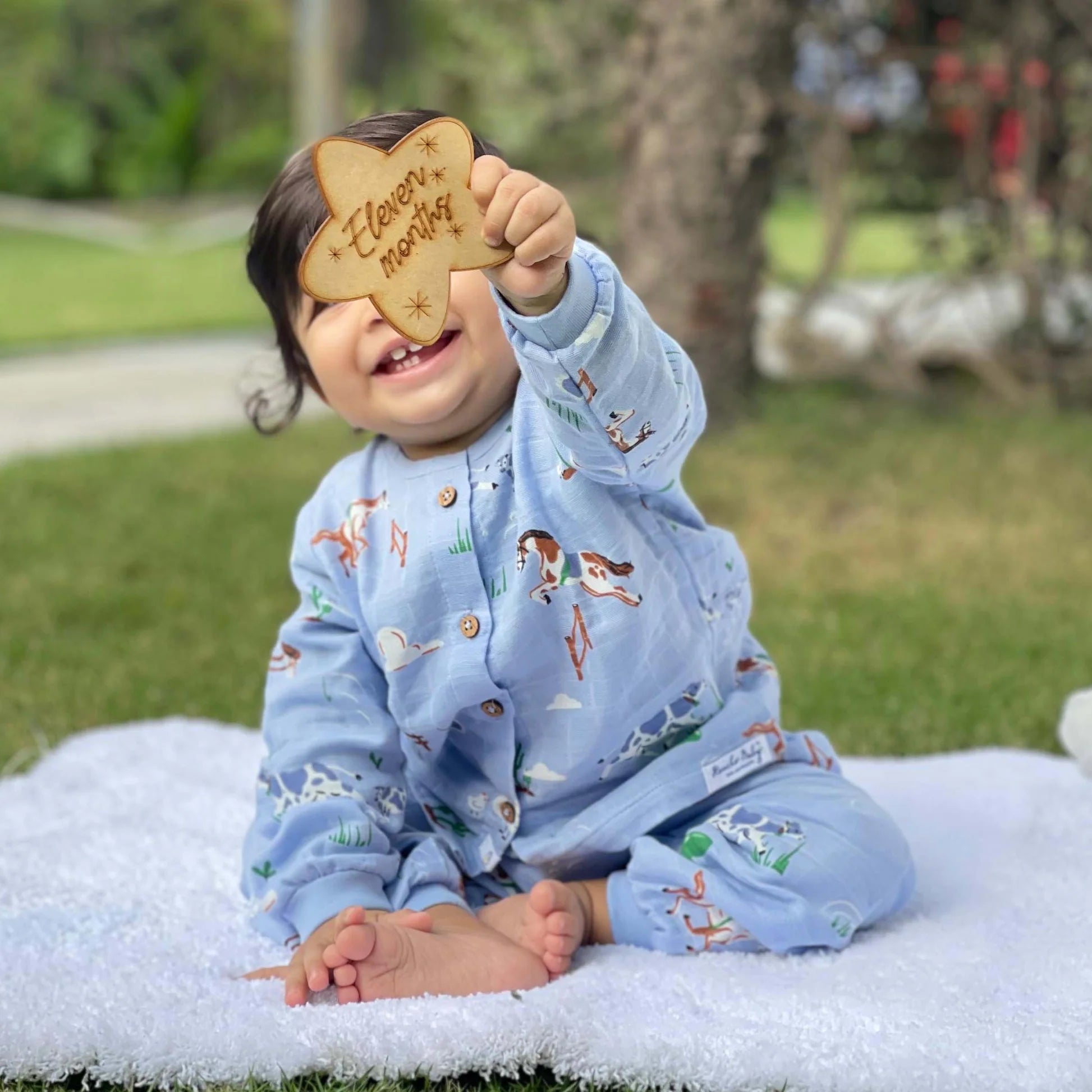 Barnyard Buddies - Unisex Full Sleeve and Pant set (0M - 4years)